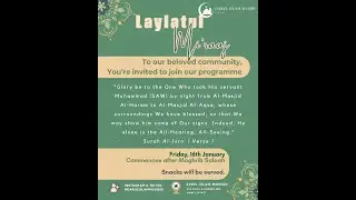 Laylatul Mi'raaj Program