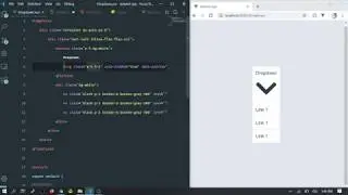 Create Dropdown Vue Tailwindcss