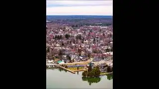 Scenic Panorama Of Gananoque Ontario | NexVista Media  #realestate #drone #ygk #ontario