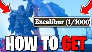 Как получить витрину Экскалибура в Кузнице! Roblox