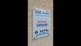 So gestaltest du dein Firmenschild, schnell und einfach