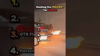 Ranking the CRAZIEST Car Flames