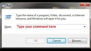 Launch any Application through RUN Command