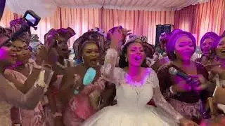 Mc Gbagaun Engaging The Bride and Her Gang in the Morning Devotion challenge 🎖