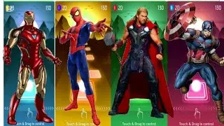 Superhero Coffee Dance Tiles Hop 😱🔥 Perfect Rhythm Run