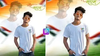 15 August Photo Editing 2025 || Independence Day Photo Editing || Indian Flag Photo Editing PicsArt