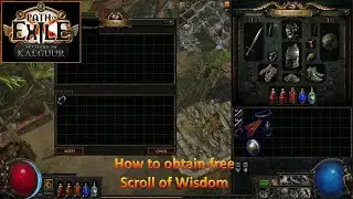 [*/\*] Path of Exile - How to obtain Scroll of Wisdom for free