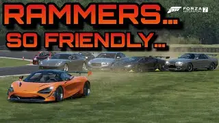 FORZA MOTORSPORT 7 - DIRTY RAMMERS AND SHAMEFUL CHEATERS!