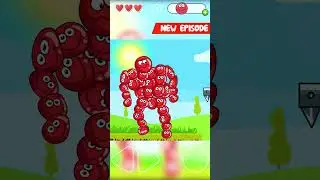 RED BALL 4 NEW LEVEL BOSS cartoon game walkthrough Volume 5 INTO THE CAVE Update level 61 - 75 hack