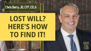 How To Find A Lost Will?