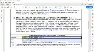 How to Fill in the Micro Entity Status Form - USPTO