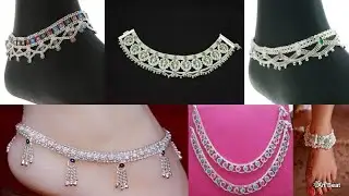 Latest Silver Anklets Designs | Chandi Payal Design | Bridal Anklets Design 2021