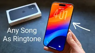 iPhone 17 &mdash; Как установить собственный рингтон &mdash; Используйте любой MP3-файл в качестве рингтона