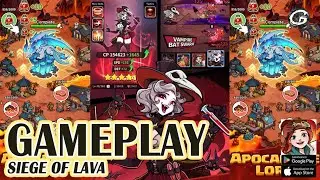 Siege of Lava Gameplay - Mobile Game (Android)