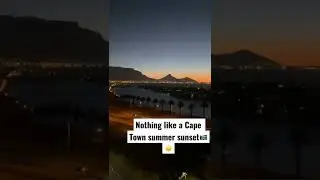 Nothing like #capetown #summer  #sunsets ☀️🇿🇦 #tablemountain
