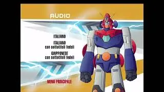 Combattler V Vol. 9 (超電磁ロボ コン・バトラー) DVD- ITA - 2020)- Menu e submenu del DVD