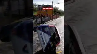 FH5 Ford Focus flips on the street in Forza Horizon #FH5 #shorts