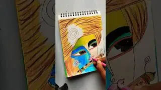 Krishna drawing / krishn ji ki painting #shorts #painting #drawing #krishna #art #request #creative
