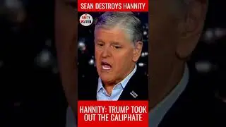 Sean Penn destroys Sean Hannity's Narrative in 2 seconds #shorts