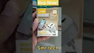 LDNIO WIFI SMART POWER PLUG SCW1050 home application | technology | smr tech #shorts