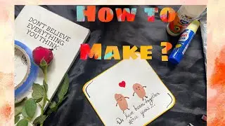 Cute Card Making &hearts;️ #youtube #cutecardmaking #craft #viralvideo #shorts #diycardmaking #diycardidea