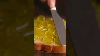 Glass Banana Bread #asmr #food #prettygirl #trendy #mukbang