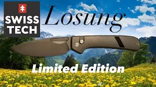 Swisstech Losung Titanium S35VN…The Best Swisstech Knife Ever Made!!! #edc #edcknife #limitededition