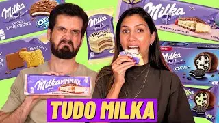 PROVANDO MUITOS CHOCOLATES | BARRA RECHEADA, BOMBOM de OREO, ALFAJOR MILKA | OVO DO POVO #6