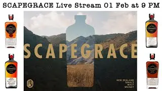 Scapegrace New Zealand Single Malt Whisky Tasting with Mikey Ball LIVE from New Zealand in English