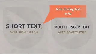 Auto Scale Text in Ae - Automation Blocks Community