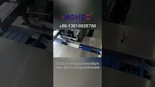 fully automatic packing machine for tableware napkin spoon fork knife