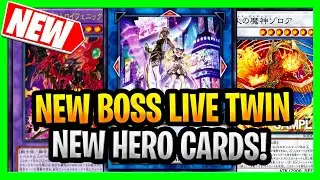 Burst of Destiny YuGiOh Cards 2021 New Evil Twin Boss Hero Cards New Synchro