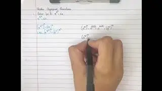 |Maths Olympiad question| |#x^x^4=64| |find x| |#@Maths with shimna|