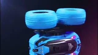 Remote Control Car,2.4GHz Electric Race Stunt Car,Double Sided 360&deg; Rolling Rotating Rotation