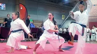 Pia vs Bella vs Kodi - Traditional Weapons - AmeriKick Internationals 2021