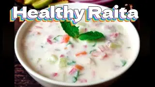 Mazedar Healthy Raita/Mix Veg Raita Recipe/Authentic Pakistani Raita/Raita in Just 1 minute