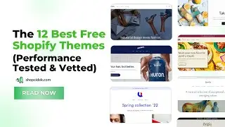 The 12 Best Free Shopify Themes (Performance Tested & Vetted) | shopsidek.com