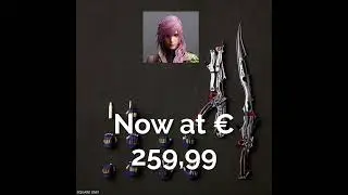 Lightning Strikes at Gamelootz with the new Final Fantasy XV Play Arts Shin Action Figure Lightning