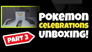 Unboxing Pokemon Celebrations Elite Trainer Box Part 3