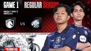 Mobile Legends Bang Bang | MPL ID Season 16 | Evos vs Team Liquid ID | Game 1