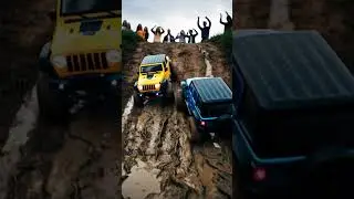 RC Jeep Hill Climb Battle! 🆚 Mud & Gravity 💥  4K Action