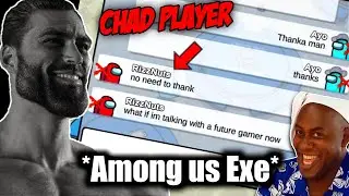 Among Us.Exe with *GIGACHAD* Players 🍷🗿