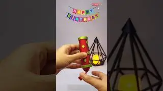Easy&fast making party popper for birthday parties|diy party popper #shorts #shortsfeed #shortsvideo