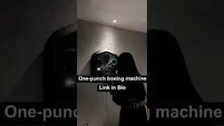 One-Punch Boxing Machine🥊🔥🔥🔥Link in Bio