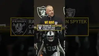 Raiders GM John Spytek is ready is flip the script ☠️ #NFL #Raiders #1stpick #football #LasVegas