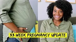 33 WEEK PREGNANCY UPDATE | Glucose Testing, NST, Nursery