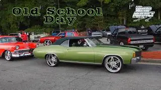 Georgia Donks & Old Schools Day at All-In Sports Bar! Custom Cars, Big Rims, Burnouts