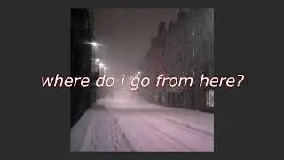 girl in red - winter depression guitar cover by sense of threat (lyric video)