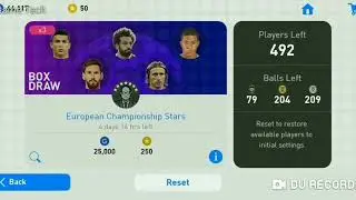 Pes 2019 mobile |How to get black ball From European championship Stars|
