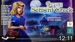 9 Clues: The Secret of Serpent Creek OST | 2013 | PC - complete soundtrack in one video